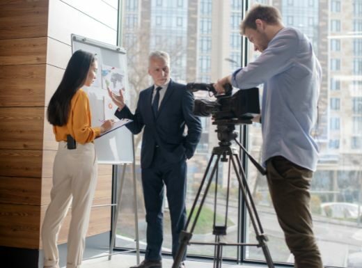 En Guía 33 comunicamos los valores de tu negocio con claridad y rigor visual. Desde Barcelona, ayudamos a empresas de toda España a generar confianza y destacar en su sector con contenido audiovisual de alto nivel empresarial.
