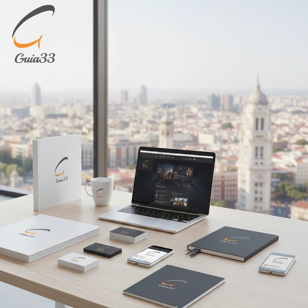 Logotipos creación y retyling con la empresa Guia33