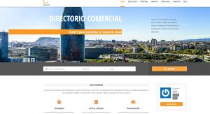 Página Web Guia33 directorio comercial y agencia de Marketing Digital