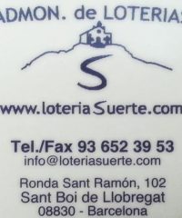 Loteria Suerte Administración Número 5 Sant Boi De Llobregat