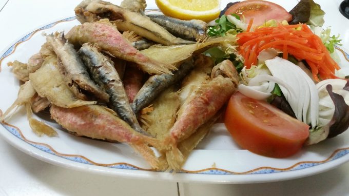 Bar restaurant Nou Coro Sant Feliu tapas, menú diario y pinchos fritura de pescado